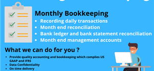 Monthly Bookkeeping